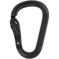 Produktbild: Austrialpin HMS Rondo Alu Slide-Autolock hardcoated Karabiner (Größe One Size, schwarz)