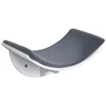 Produktbild: Katzenliege Wandliege Katzenbett Katzenregal Wandmontage Plüschauflage MDF Grau