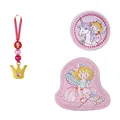 Produktbild: Step by Step Magic Mags Spiegelburg „Prinzessin Lillifee, Rosarien“, 3-teilig, 2 Magnet-Applikationen und 1 Anhänger, als Ergänzung für den Schulranzen oder Vorschulrucksack, für Mädchen