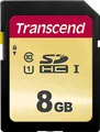 Produktbild: 8GB UHS-I U1 SD Card MLC - High Capacity SD (SDHC) (TS8GSDC500S)
