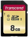 Produktbild: TS8GSDC500S Transcend 8GB UHS-I SD 8GB SDHC Klasse 10 MLC 95 MB/s 20 ~D~