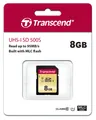 Produktbild: Transcend SDHC 500S 8GB Class 10 UHS-I U1 8GB Speicherkarte OVP