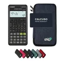 Produktbild: Casio fx-82ES Plus 2nd Edition inkl. WYNGS Schutztasche Blau - Wissenschaftlicher Taschenrechner - Basic Set