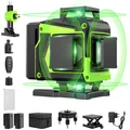 Produktbild: Kreuzlinienlaser Grün 16 Linien Nivellierlaser 4 x 360 ° Laser wasserwaage li...