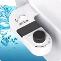 Produktbild: BELVIT Bidet Aufsatz für Toilette – Hygienischer WC Bidet Toilettenaufsatz mit verstellbarem Wasserdruck & selbstreinigender Düse, ohne Strom