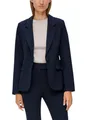 Produktbild: s.Oliver BLACK LABEL Kurzblazer mit Stretch und 1-Knopf-Verschluss