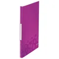 Produktbild: AKTION: LEITZ WOW Sichtbuch DIN A4, 40 Hüllen violett-metallic, 1 St. mit...
