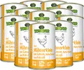 Produktbild: Schecker 12 x 410g Nassfutter Dosenfutter mit 82% Huhn Hühnerklein mit Linsen Haferflocken