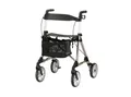 Produktbild: RUSSKA Rollator Elan classic, Sitzhöhe: 54 cm, Farbe Champagne, Aluminium Leichtgewicht faltbar mit Sitzfläche und Ankipphilfe