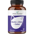 Produktbild: BIOTIN+ZINK+Selen f.Haut Haare & Nägel Kapseln 120 St.