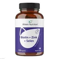 Produktbild: 2x BIOTIN+ZINK+Selen f.Haut Haare & Nägel Kapseln 120 ST