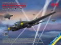 Produktbild: He 111H-8 Paravane, WWII German Flugzeug 1:48 Kunststoff Modell Kit Icm