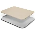Produktbild: Taino Pizzastein Mit Servierblech Grillzubehör Holzkohlegrill Gasgrill Backofen Cordierit Aluminium