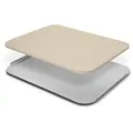 Produktbild: Pizzastein Mit Servierblech Grillzubehör Bbq Backofen Cordierit Aluminium - Taino