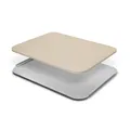 Produktbild: Pizzastein mit Servierblech für Grill und Backofen aus Codierit Aluminium TAINO
