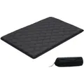 Produktbild: VEVOR japanische Futon-Matratze (2032 x 1372 x 89 mm), faltbare Tatami (Full Size), Bodenmatratze mit Aufbewahrungstasche & Befestigungsmaterial, 9-lagige Schlafmatte für Meditation Yoga, Schwarz