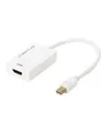 Produktbild: Assmann Videoanschluß DisplayPort / HDMI Mini M bis W 20 cm weiß aktiv geformt (AK-340416-002-W)
