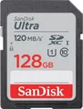 Produktbild: SanDisk Ultra SDXC UHS-I Speicherkarte 128 GB SDSDUNB-128G-GN6IN