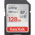 Produktbild: 128GB SanDisk SDXC ULTRA 140MB/s Class 10 UHS-I