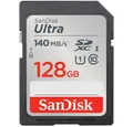 Produktbild: Sandisk SDXC Ultra 128 GB - Speicherkarte - schwarz Speicherkarte
