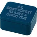 Produktbild: Birkmann Geschenkbox P.S. don't forget to have a good time Gebäckdose 12 x 10 cm