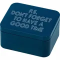 Produktbild: Birkmann Geschenkbox P.S. don't forget to have a good time Gebäckdose 12 x 10 cm