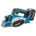 Produktbild: Makita Akku-Hobel 82mm 18 V im Makpac mit 2 Akkus 4,0 Ah + Ladegerät