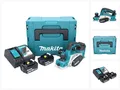 Produktbild: Makita Elektrohobel DKP 180 RMJ Akku Hobel 18 V 82 mm + 2x Akku 4,0 Ah + Ladegerät + Makp