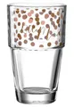 Produktbild: LEONARDO Glas SOLO, Latte-Macchiatoglas, Braun, Rosa, 410 ml, Glas, Spülmaschinengeeignet