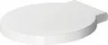 Produktbild: Duravit WC Sitz Starck 1 mit SoftClose Scharniere edelstahl, 0065880099