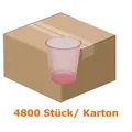 Produktbild: Medizinbecher Ampri 30 ml rot 4800 Stück also 60 Beutel a 80 Stück/Beutel L-09170-R