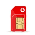Produktbild: Vodafone SIM-Karte UK PAYG £10 Bundle – 7 GB + unbegrenzte Anrufe und SMS 30 Tage Bundle