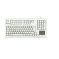 Produktbild: CHERRY G80-11900, Kompakte Mechanische Tastatur mit Nummernblock, Touchpad & 2 Maustasten, Deutsches Layout (QWERTZ), USB-Anschluss, MX Black Switches, Hellgrau