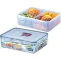 Produktbild: Lock&Lock - Lock & Lock - 3,9 l rechteckig, mit 4 Innenboxen - Transparent