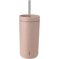 Produktbild: Stelton To Go Sip Thermobecher mit Strohhalm 0.4 l. Heather