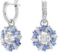 Produktbild: Swarovski Paar Creolen Idyllia E Florere Drop Blume, mit Swarovski® Kristall - Einhänger abnehmbar