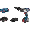 Produktbild: Akku-Schlagbohrschrauber GSB 18V-110 C Professional, 18Volt blau/schwarz, 2x Akku ProCORE18V 4,0Ah, L-BOXX