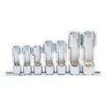 Produktbild: BGS Spezial-Steckschlüssel-Einsatz-Satz, geschlitzt Antrieb Innenvierkant 10 mm (3/8 Zoll) SW 10 - 19 mm 7 teilig