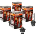 Produktbild: 4x OSRAM D2S XENARC XENON NIGHT BREAKER 220 bis zu +220% 4500 K Model 2024/25