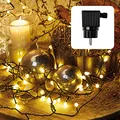 Produktbild: hellum LED Kugel Lichterkette warmweiß, Partybeleuchtung mit 80 LED Perlen, IP44 Außen-Transformator, außen & innen zu Weihnachten, Party-Deko, Garten, Sommer, 560893