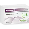 Produktbild: Kollagen Kapseln mit Hyaluronsäure & Coenzym Q10 – mit dem Kollagen49+ Komplex von Aura Natura® – für Haut, Gelenke & Anti-Aging – 60 Kapseln