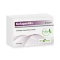 Produktbild: Kollagen Kapseln mit Hyaluronsäure & Coenzym Q10 – mit dem Kollagen49+ Komplex von Aura Natura® – für Haut, Gelenke & Anti-Aging – 60 Kapseln