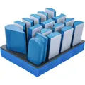Produktbild: BGS Klett-Schleifblock-Satz | 16-tlg. (74365)