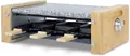 Produktbild: H.Koenig Raclette WOD6 Raclette-Grill für 6 Personen in Holz-Optik, 900 W