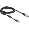 Produktbild: Delock XLR - USB Typ A (3 m, XLR Kabel) (84178)