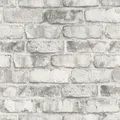 Produktbild: Tesa x Rasch selbstklebende Tapete Clayton Backstein grau 6 x 0,53 m