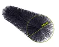 Produktbild: Dachrinnenbürste; Ø 15 cm - aus deutscher (eigener) Produktion mit besonders dichtem Besatz, Laubschutz, Marderschutz, Taubenschutz