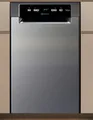 Produktbild: Bauknecht BK6UC11BS7A0X, Unterbau, Single (45 cm breit), Edelstahl, Schwarz, Weiß, Tasten