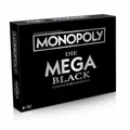 Produktbild: Winning Moves Monopoly - Mega - Black Edition Brettspiel Gesellschaftsspiel