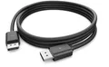 Produktbild: Dell DisplayPort 1.4 Kabel – CB325D, 1,8 m, unterstützt 8K @60Hz & 4K @120Hz, HDR, Plug & Play, abwärtskompatibel – Schwarz